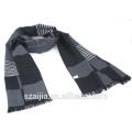 Men fashion new arrival acrylic plaid scarf/pashmina